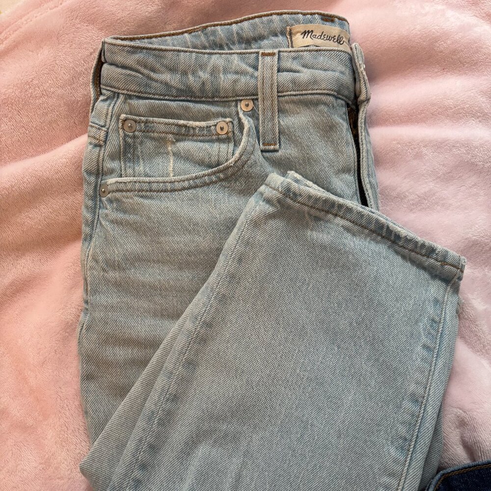 Madewell The Perfect Vintage Jeans 🌷 Size 28 Light Wash